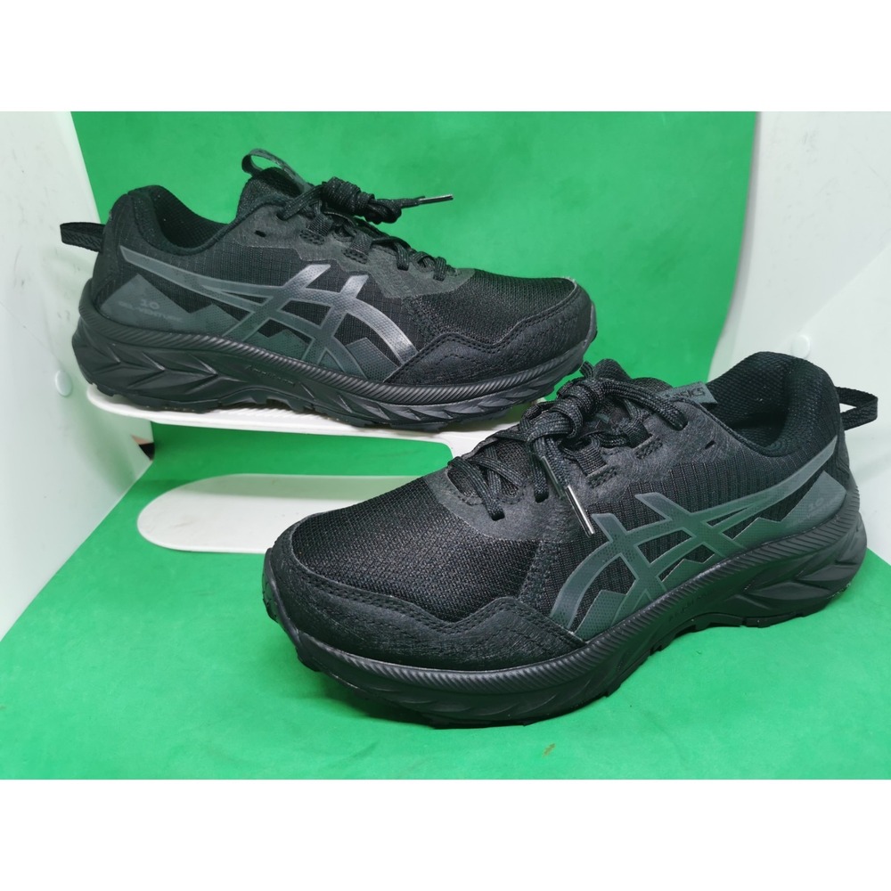 ASICS Women's Gel-Venture 10 Low Retro Running Training Shoes Black Size 8.5